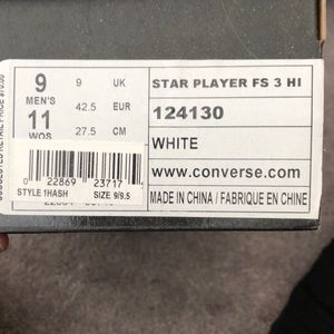 Converse Star Player FS 3 Hi